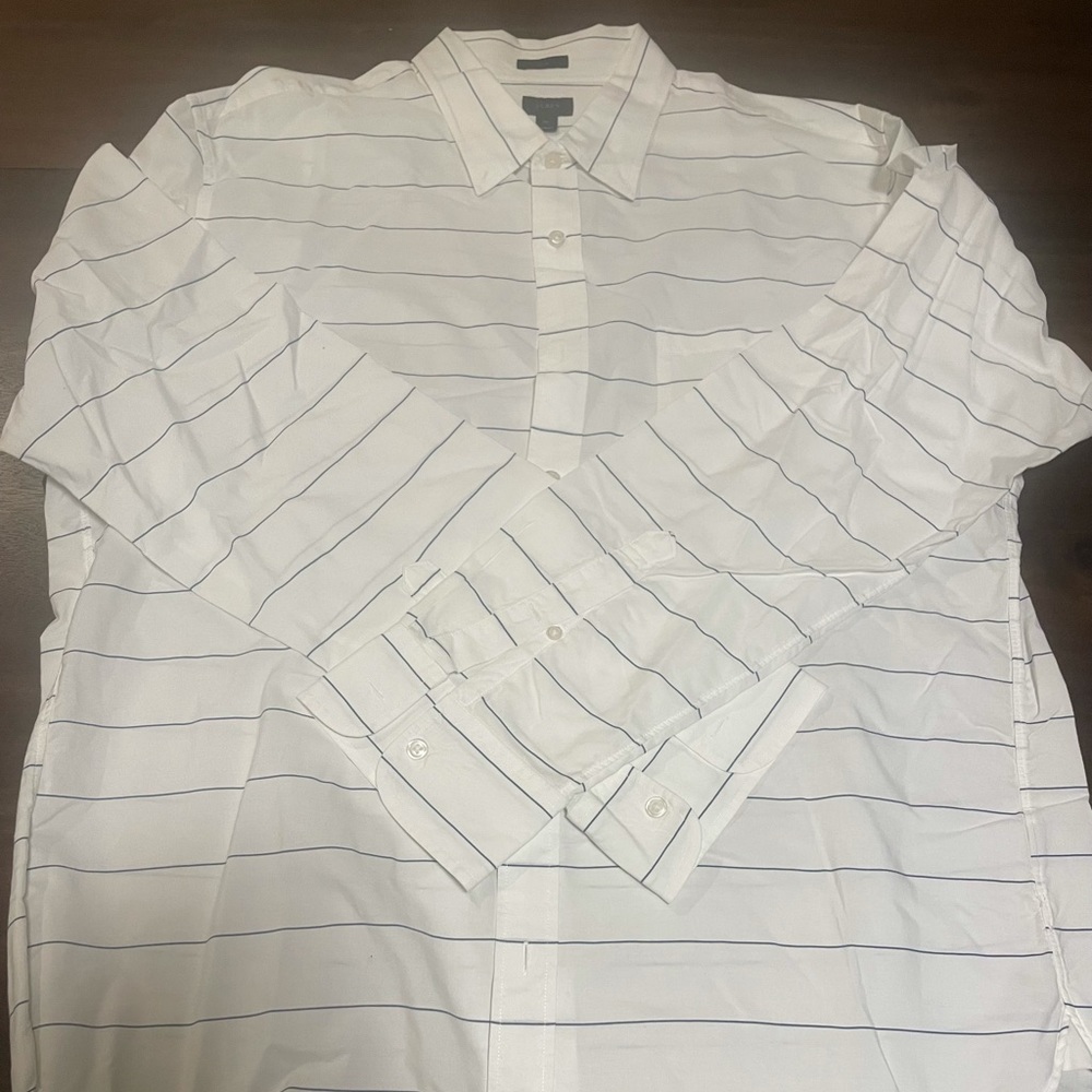 Men’s J-Crew button down, size XL.